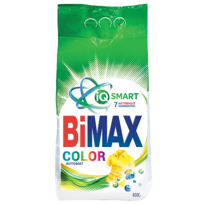 Изображение Стиральный порошок BiMAX Color  для цветного 9 кг