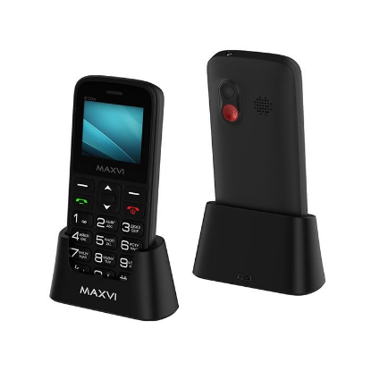 Изображение Мобильный телефон MAXVI B100ds,черный