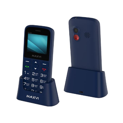Изображение Мобильный телефон MAXVI B100ds,синий