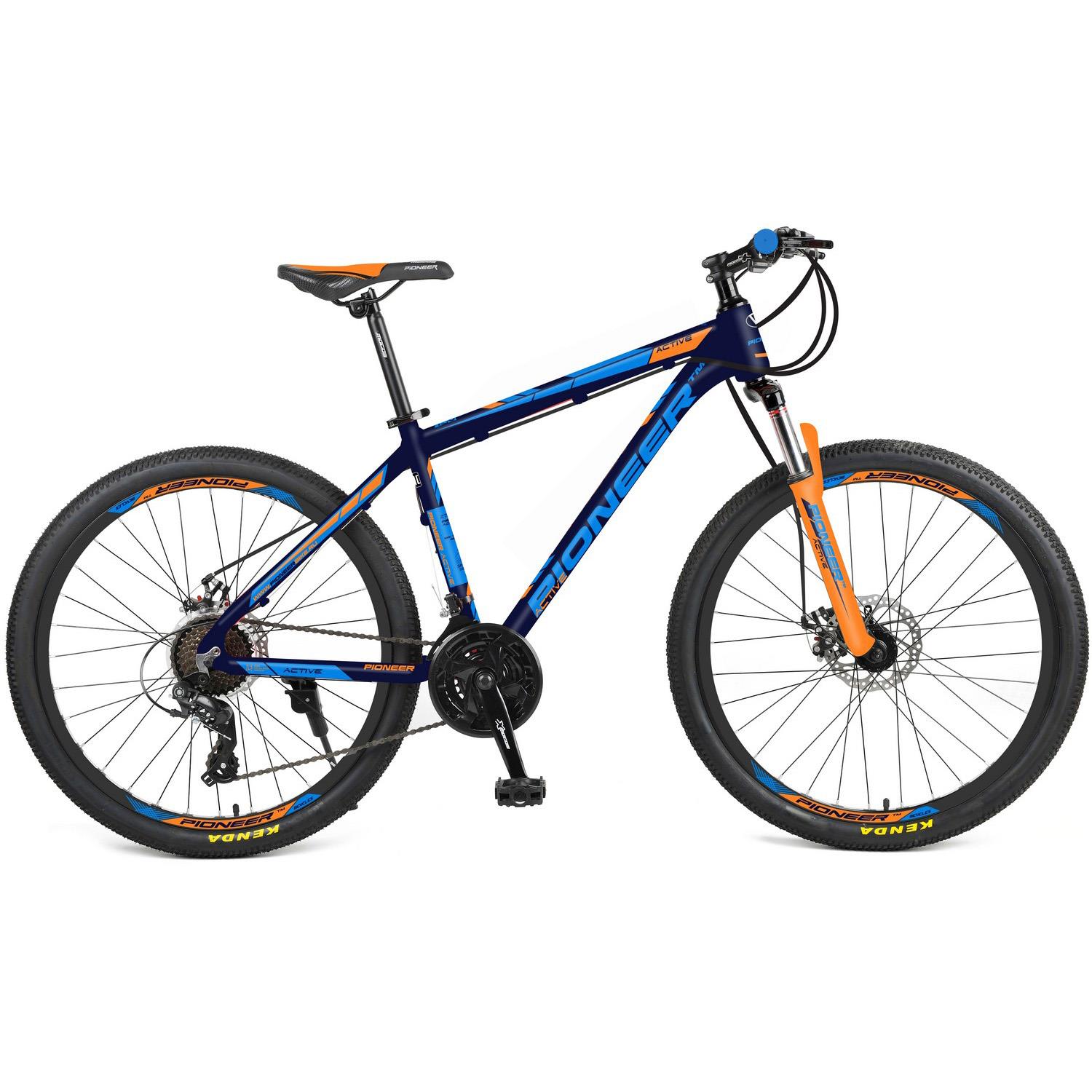 Изображение Велосипед Pioneer Active 27.5 (оранжевый, синий, темно-синий/27.5 "/18.0 ")-