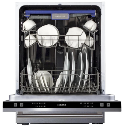 Изображение Встраиваемая посудомоечная машина HIBERG I66 1431 (полноразмерная, 14 комплектов)