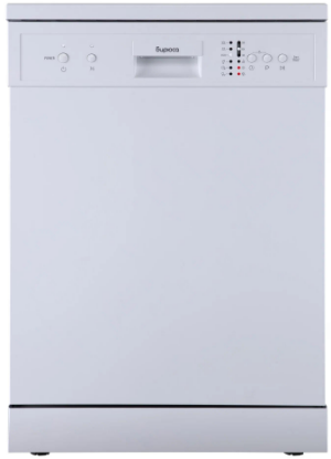 Изображение Посудомоечная машина Бирюса DWF-612/6 W (полноразмерная, 12 комплектов, белый)