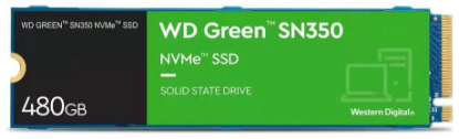 Изображение SSD диск Western Digital Green SN350 480 Гб 2280 (WDS480G2G0C)
