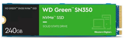 Изображение SSD диск Western Digital Green SN350 240 Гб 2280 (WDS240G2G0C)