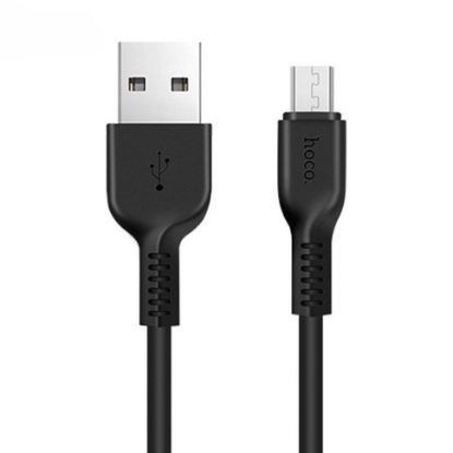 Изображение Кабель соединительный Hoco X20m Flash USB 2.0 A Micro USB 2.0 B черный 2 м