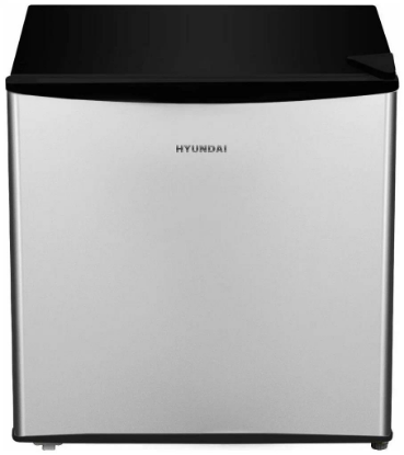 Изображение Холодильник Hyundai CO0502 серебристый, чёрный (43 л )