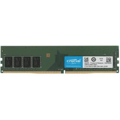 Изображение Оперативная память 8 GB DDR4 Crucial CB8GU2666 (21300 МБ/с, 2666 МГц, CL19)