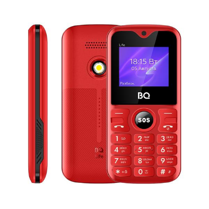 Изображение Мобильный телефон BQ 1853 Life,красный, черный