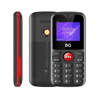 Изображение Мобильный телефон BQ 1853 Life,красный, черный