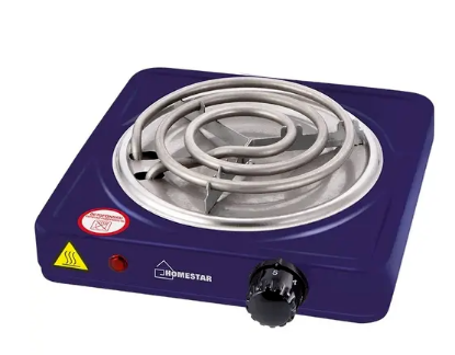 Изображение Плита настольная HOMESTAR HS-1103 (электрическая, нержавеющая сталь, фиолетовый)