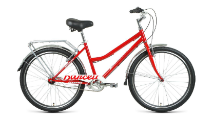 Изображение Велосипед Forward BARCELONA 26 3.0 (красный, белый/26 "/17.0 ")-2021 года RBKW1C163004