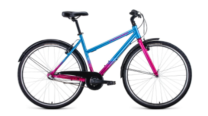 Изображение Велосипед Forward CORSICA 28 (розовый, голубой/28 "/500 мм ")-2021 года 1BKW1C383003