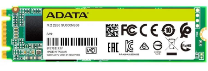 Изображение SSD диск ADATA Ultimate SU650 512 Гб 2280 (ASU650NS38-512GT-C)