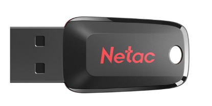 Изображение USB flash NETAC U197,(USB 2.0/16 Гб)-красный, черный (NT03U197N-016G-20BK)