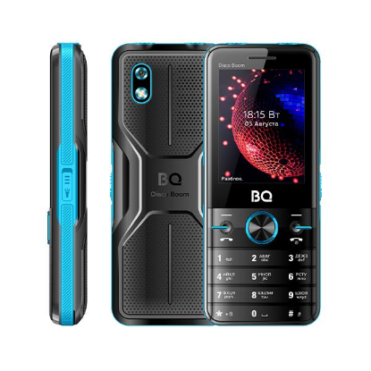 Изображение Мобильный телефон BQ 2842 Disco Boom,голубой, черный