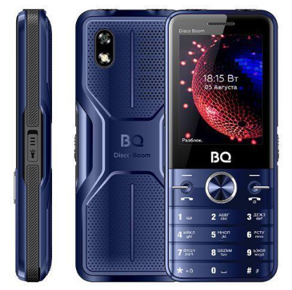Изображение Мобильный телефон BQ 2842 Disco Boom,синий, черный