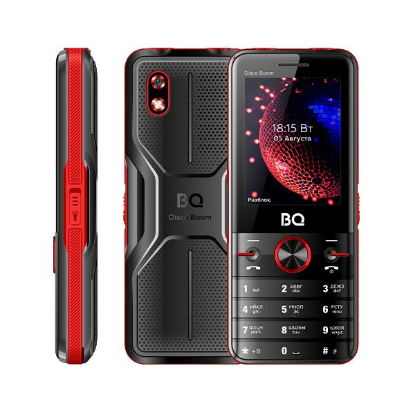 Изображение Мобильный телефон BQ 2842 Disco Boom,красный, черный