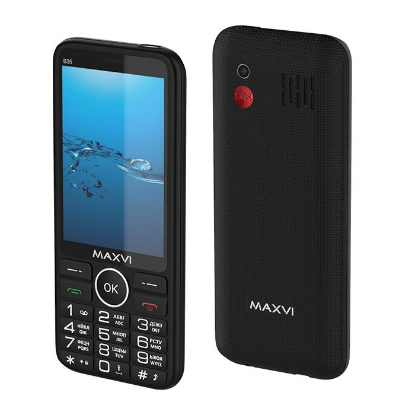 Изображение Мобильный телефон MAXVI B35,черный