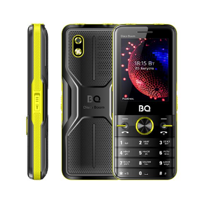 Изображение Мобильный телефон BQ 2842 Disco Boom,желтый, черный