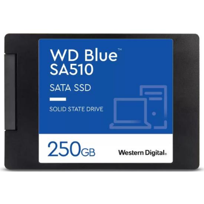 Изображение SSD диск Western Digital Blue SA510 250 Гб 2.5" (WDS250G3B0A)