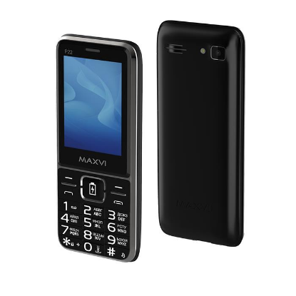 Изображение Мобильный телефон MAXVI P22,черный