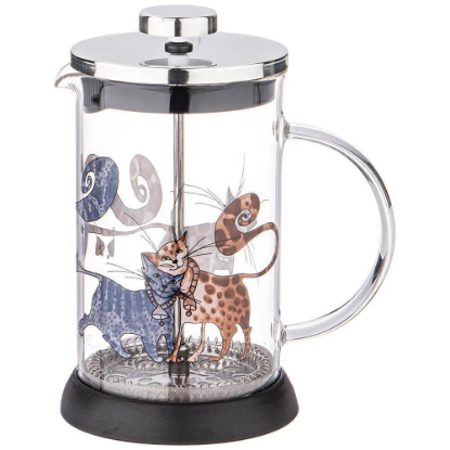 Изображение Френч-пресс AGNESS 894-121, 600 мл,прозрачный