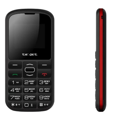 Изображение Мобильный телефон teXet TM-B316,красный, черный