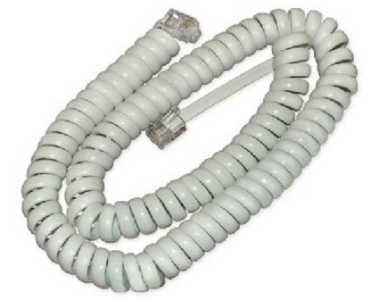 Изображение REXANT (18-2041) 4м шнур витой, трубочный, белый