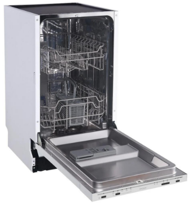 Изображение Встраиваемая посудомоечная машина Krona GARDA 45 BI (узкая, 9 комплектов)