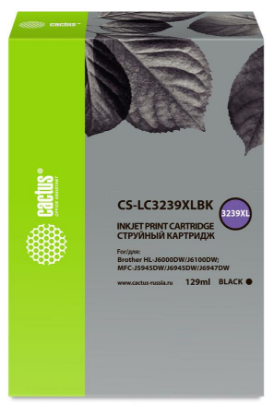 Изображение Картридж Cactus CS-LC3239XLBK