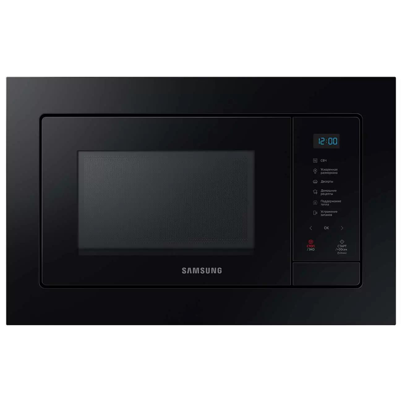 Изображение Встраиваемая микроволновая печь Samsung MS23A7118AK/BW (черный)