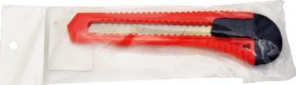 Изображение AUTOVIRAZH (AV-0718) Нож пластиковый корпус 18мм