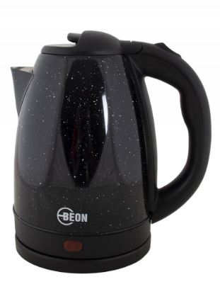 Изображение Электрический чайник Beon BN-3016 (2200 Вт/1,8 л /пластик, нержавеющая сталь/черный)