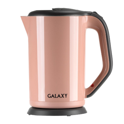 Изображение Электрический чайник Galaxy GL0330 (2000 Вт/1,7 л /пластик, нержавеющая сталь/розовый)