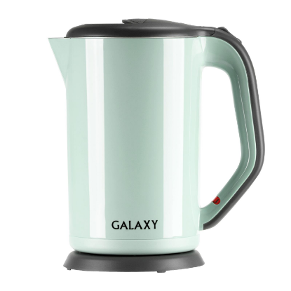 Изображение Электрический чайник Galaxy GL0330 (2000 Вт/1,7 л /пластик, нержавеющая сталь/салатовый)