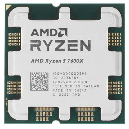 Изображение Процессор AMD Ryzen 5 7600X (4700 МГц, AM5) (OEM)