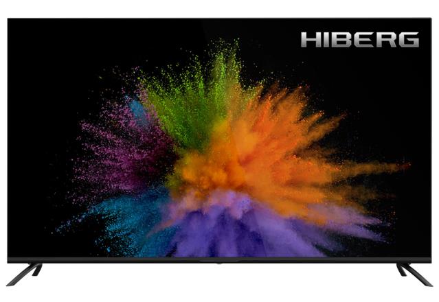 Изображение Телевизор HIBERG 50Y UHD-R 50" HDR, 4K Ultra HD Smart TV черный