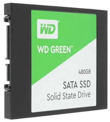 Изображение SSD диск Western Digital Green 480 Гб 2.5" (WDS480G3G0A)