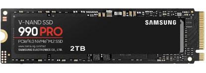 Изображение SSD диск Samsung 990 PRO 2000 Гб 2280 (MZ-V9P2T0BW)
