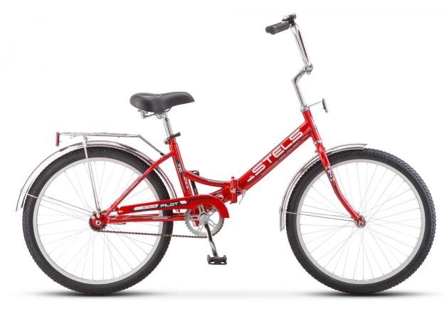 Изображение Велосипед Stels Pilot 710 C Z010 (красный/24 "/14.0 ")-2018 года LU085350*LU070364