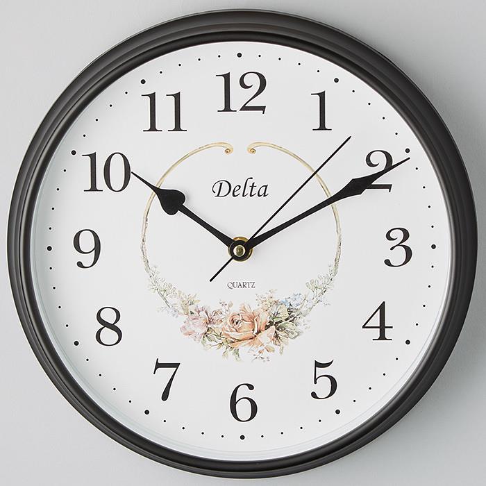 Изображение Настенные часы DELTA DT7-0002 черный