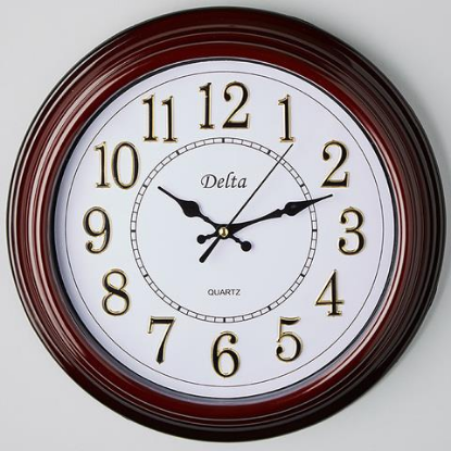 Изображение Настенные часы DELTA DT7-0008 коричневый