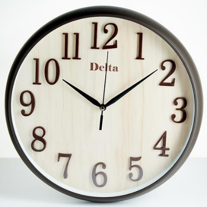 Изображение Настенные часы DELTA DT7-0010 бежевый