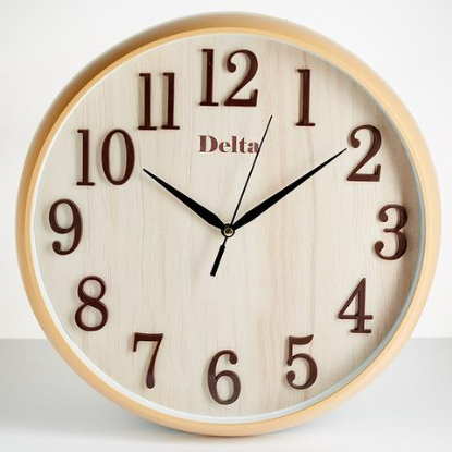 Изображение Настенные часы DELTA DT7-0011 бежевый