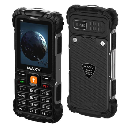 Изображение Мобильный телефон MAXVI R1,черный