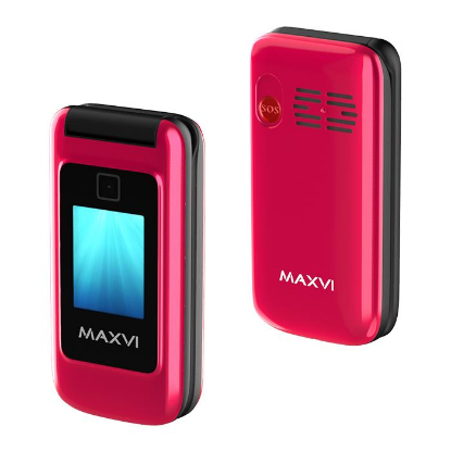 Изображение Мобильный телефон MAXVI E8,розовый