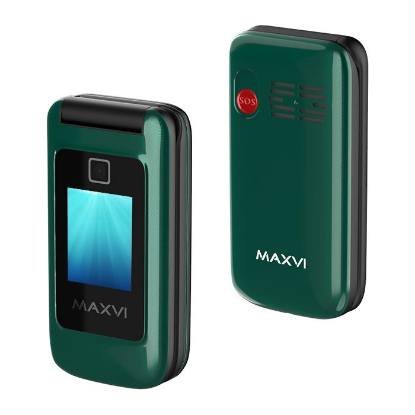 Изображение Мобильный телефон MAXVI E8,зеленый
