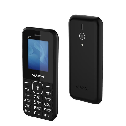 Изображение Мобильный телефон MAXVI C27,черный