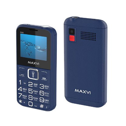 Изображение Мобильный телефон MAXVI B200,синий