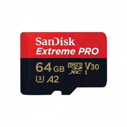 Изображение Карта памяти SanDisk MicroSDXC Extreme Pro Class 10 64 Гб  SDSQXCU-064G-GN6MA